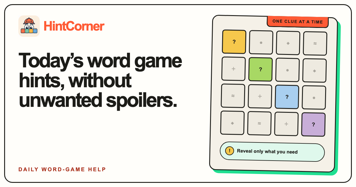 October 2026 Connections Clue Explainers | HintCorner